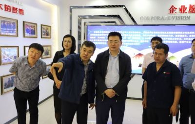 省工信廳領(lǐng)導(dǎo)一行到公司視察