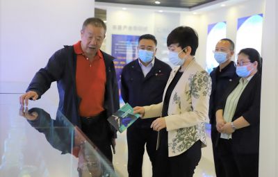 市委常委、宣傳部部長韋青到寶泰隆走訪調(diào)研