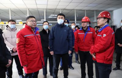 市委副書記、市長李兵蒞臨寶泰隆開展“兩會”前安全生產(chǎn)檢查
